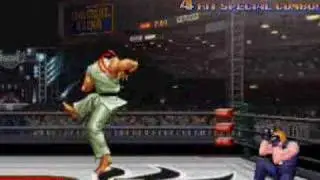 King of Fighters XX (New UFGE project) - Ryu vs Billy Lee
