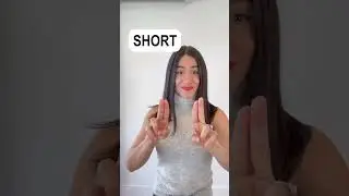 LONG & SHORT | ASL Glossary | The ASL Shop