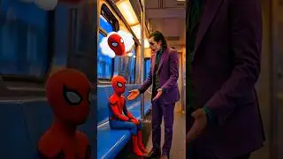 Spider Son Lost on a Train 🚆💔 #spiderman #story