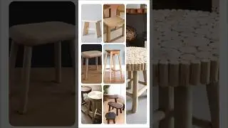 Wooden Stool Collection: Minimalist to Carved Designs