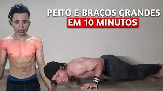 FAÇA JUNTO, TREINO EM CASA DE PEITO, TRÍCEPS E OMBRO