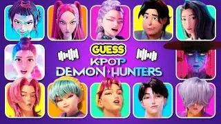 Can You Guess the Voice? 🎙️ KPOP Demon Hunters Quiz