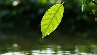 Falling Leaf in Slow Motion | Cinematic 8K Ultra HD Nature Video