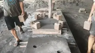 part 5 casting,moulding with molasses sand process