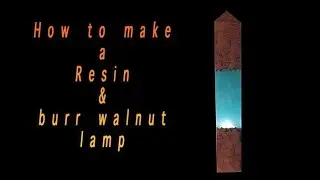 How to make a resin lamp: An easy resin project.