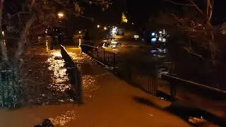 Crazy River Welland Flooding @ Stamford Meadows - Wed 3rd Jan 2024