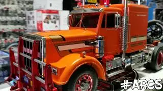 1/14 tamiya Grand Hauler with red aluminum upgrades