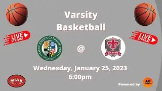 ST John's Catholic Prep vs Concordia Prep - Varsity Basketball