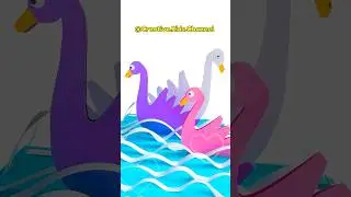 3D Paper Swan 🦢 Easy Craft for Kids