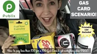 PUBLIX 2/5 Pay $50 or LESS for a $50 GAS CARD & 15 other items! 🔥