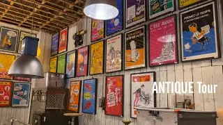 【アンティーク店巡り】大人気50〜60年代フランスのビンテージポスター！4階建の品揃えで北欧家具も豊富なお洒落で素敵なお店 | SHARK ATTACK Inc. | 大阪/大正