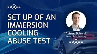 Set up of an Abuse Test for Immersion Cooled EV Battery