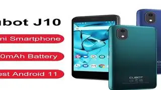 Cubot J10 Smartphone 1GB 32GB 4-Inch Mini Screen 5MP Rear Camera 2350mAh Android 11 Dual SIM Card Fa
