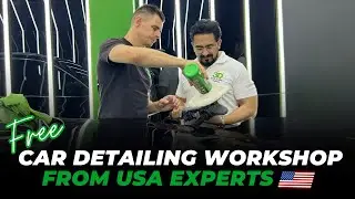 ✨ 3D Car Care India: Advanced Detailing Workshop with USA Experts 🇺🇸🚘