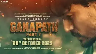 Ganapath || Official Trailer || ganapath teaser || tiger shroff action movie