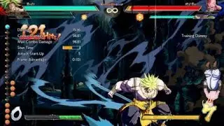 Gotenks combo w broly and vegeta blue A assist