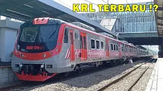 KRL TERBARU !! KLB Ujicoba KRL KFW Merah Terbaru Buatan Anak Bangsa ~ Calon KRL Jogja Solo