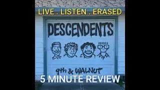 5 Minute Review: Descendents - 9th & Walnut