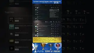 PS5 versteckte Troph&auml;en anzeigen | PS5 hidden Trophies | PlayStation 5 Trophies Tipps & Tricks