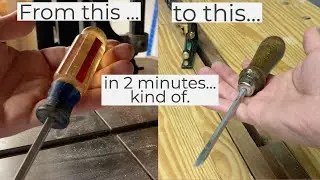 Making a New Screwdriver Handle