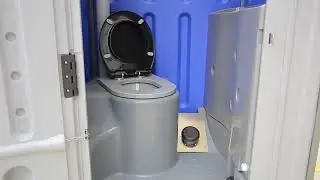 TPT H14A Portable Flush Toilet 410L Waste Tank Outdoor Plastic Toilet