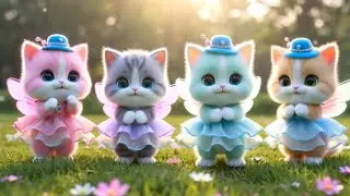 Most Beautiful Cat Dance ✨ Cute & Magical Performance