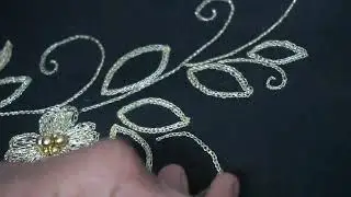Basic cutwork tutorial for beginners | Aari work tutoria  | periwinkle TV