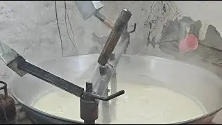 how to make desi ghee at dairy farm as well as home made ghi #Krishna Dairy Farm Paju Kalan  is live
