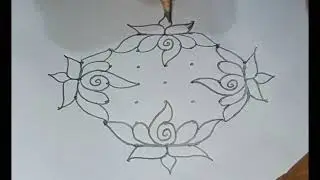 Navaratri Series-05🌸!! ನವರಾತ್ರಿ ಹಬ್ಬದ ವಿಶೇಷ ರಂಗೋಲಿ🌻,. Navaratri kolam!!