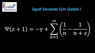 Digamma fonksiyonu ve önemli bağıntıların ispatları.