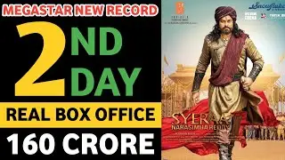 Sye Raa Narasimha Reddy Second Day Collections,Sye Raa 2nd Day Collection,Sye Raa VS War,Chiranjeevi