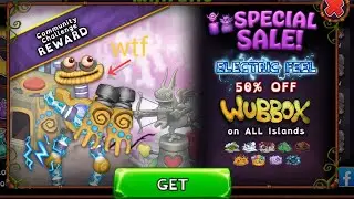 Getting wubbox on air island in MySingingMonster