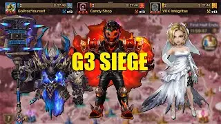 G3 Siege GoProcYourself vs Candy Shop vs VOX Integritas (Summoners War)