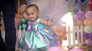 Mermaid Theme Birthday Decoration | Adrija&rsquo;s 1st Birthday & Grand Baby Cart Entry 🧜&zwj;♀️🐚