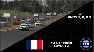 FTR BTCC | Gran Turismo 7 | S7 | R7, 8 & 9 | Sainte Croix Layout A (POV Highlights)