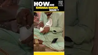 How Are Khussa Shoes Made? | Manufacturing Process | Suno's How Is It Made #khussa #factoryprocess