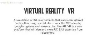 Virtual Reality VR