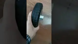 8 inch solid rubber wheels