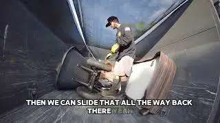 Uncut POV: Full Hot Tub Removal from Truck to Pa