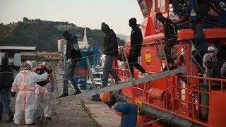 Spain releases video of migrants rescue operation at sea
