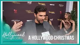 A HOLLYWOOD CHRISTMAS (2022) | Interviews with Jessika Van and Josh Swickard at the LA Premiere