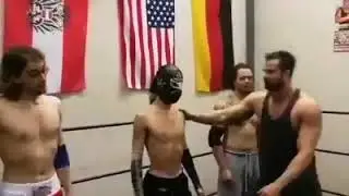 Hard Wrestling Chops