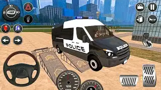 US American Police Van Driving - City Patrol Ride! Android gameplay
