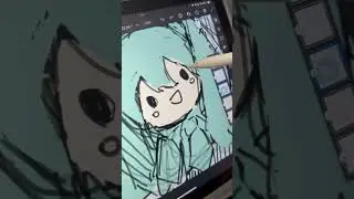 base colors pt1✨💙 #smallartist #digitalart #ikenography #art #basecolor #miku