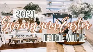 DECORATE WITH ME FOR SPRING AND EASTER 2021 | SPRING DECORATING IDEAS