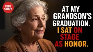 At My Grandson’s Graduation… I Sat On Stage As An Honored Guest