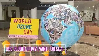 Paper Globe Model Making I Largest Paper Earth Globe I Globe Making #papercraft #globemaking