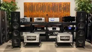 Magico A5 + Boulder 866 integrated amp.  MBL N31 CD/DAC/Roon Renderer
