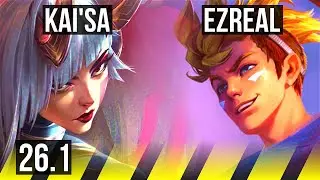 KAI'SA & Bard vs EZREAL & Janna (ADC) | Perfect KDA: 14/0/6 | KR Grandmaster | 26.1