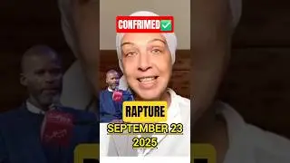 She CONFIRMED Joshua's September 23 Rapture #trending #viral #rapture